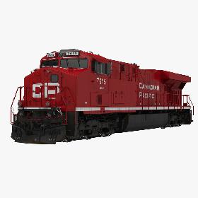 Locomotive ES40DC Canadian Pacific